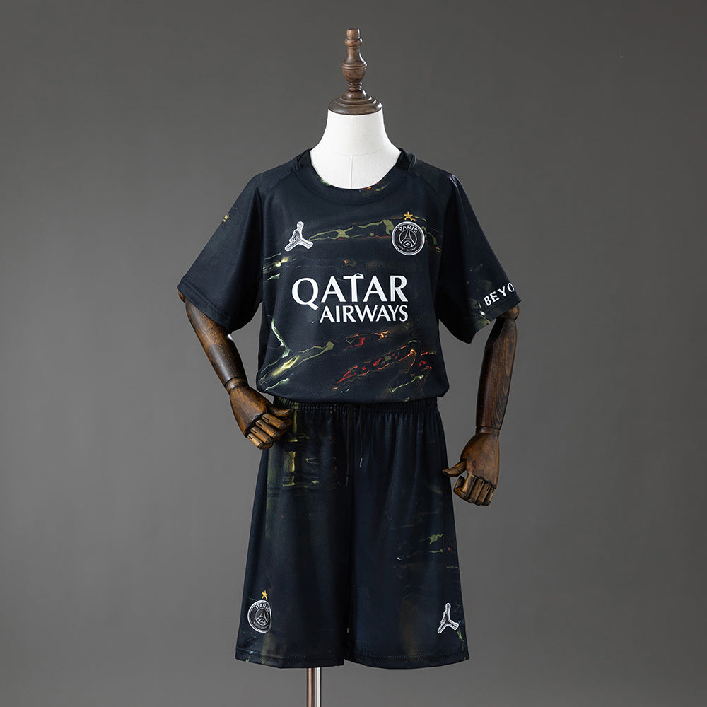 PSG 25/26 Night Edition Kids Kit Jersey SIZE 16-28