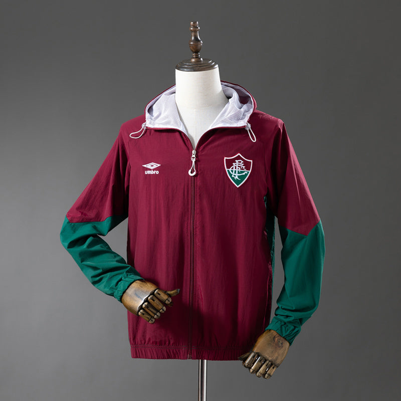 Fluminense 2025/26 Green And Red Windbreaker