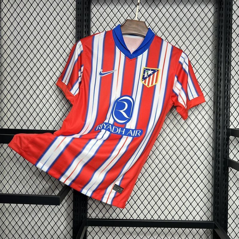 24-25 Atletico Madrid home soccer jersey