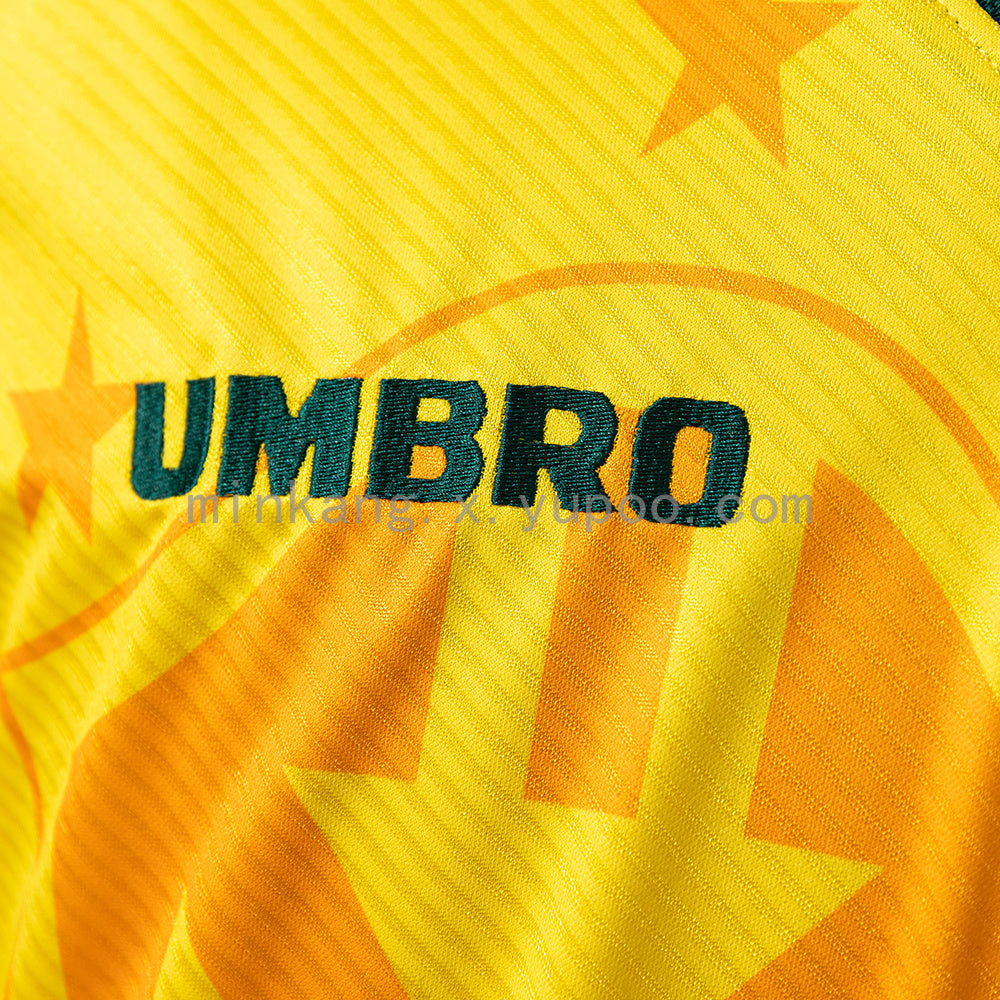 Retro 93/94 Brazil home S-XXL