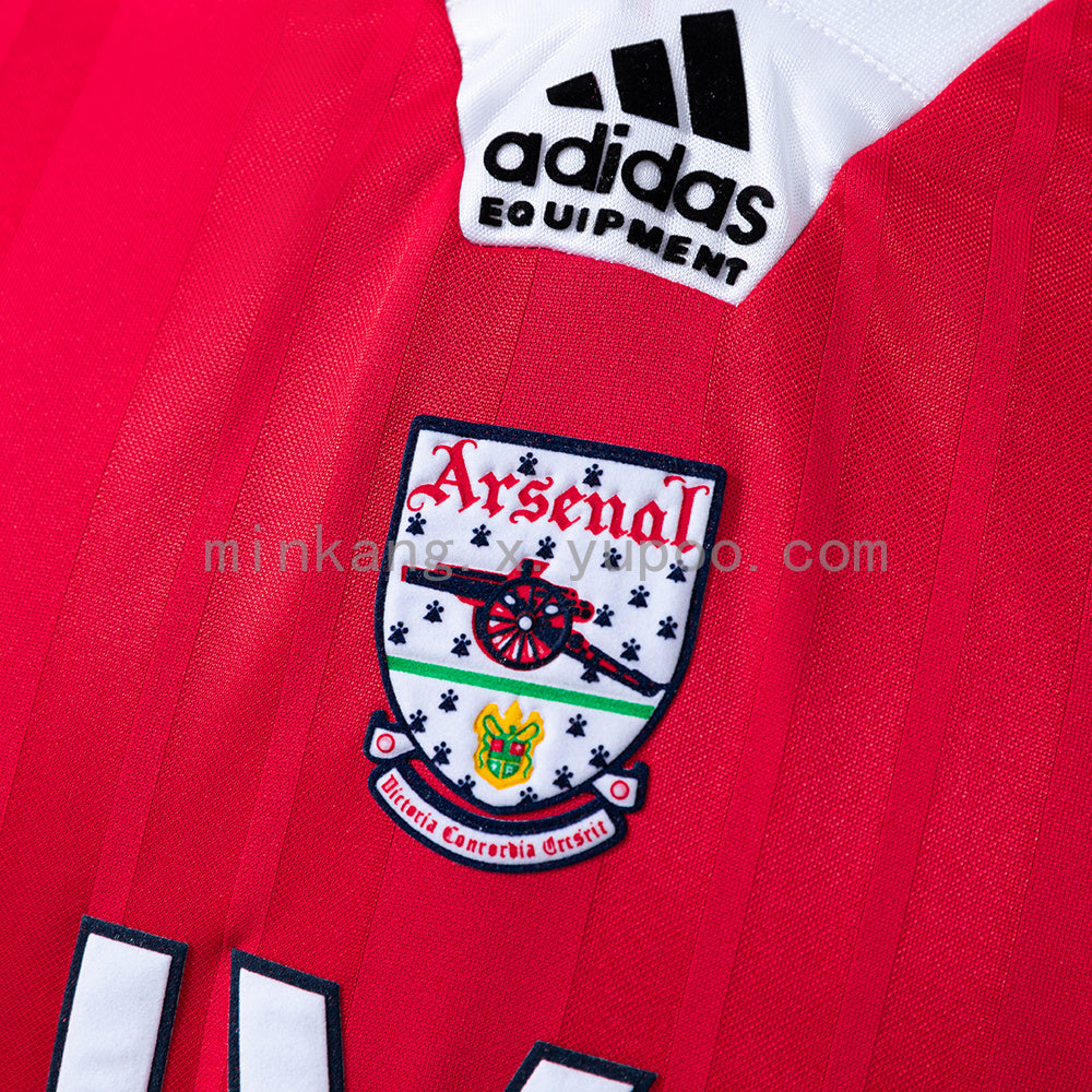 Arsenal 92/94 Home Long Sleeve Retro Jersey S-XXL