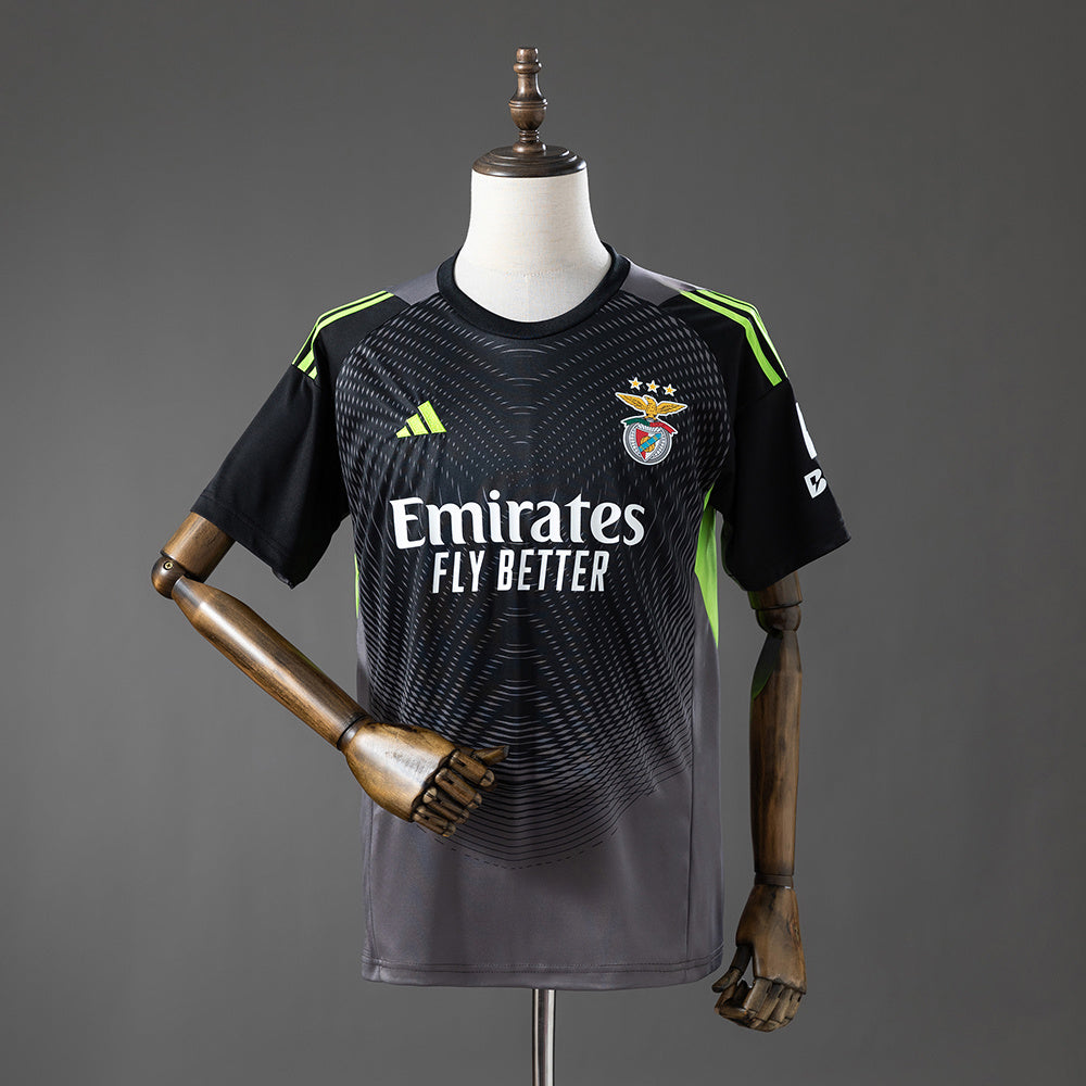 Benfica 26/27 Goalkeeper - Black - Grey Jersey S-XXL
