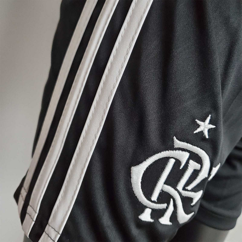 2122 Flamengo black kids kit