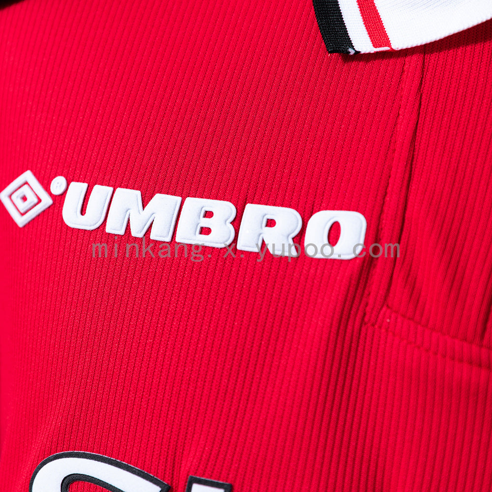 Retro long-sleeved 98/99 M-U home S-XXL