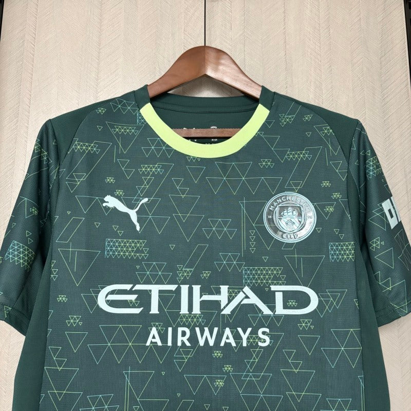 Manchester city 2025/26 Third away soccer jersey