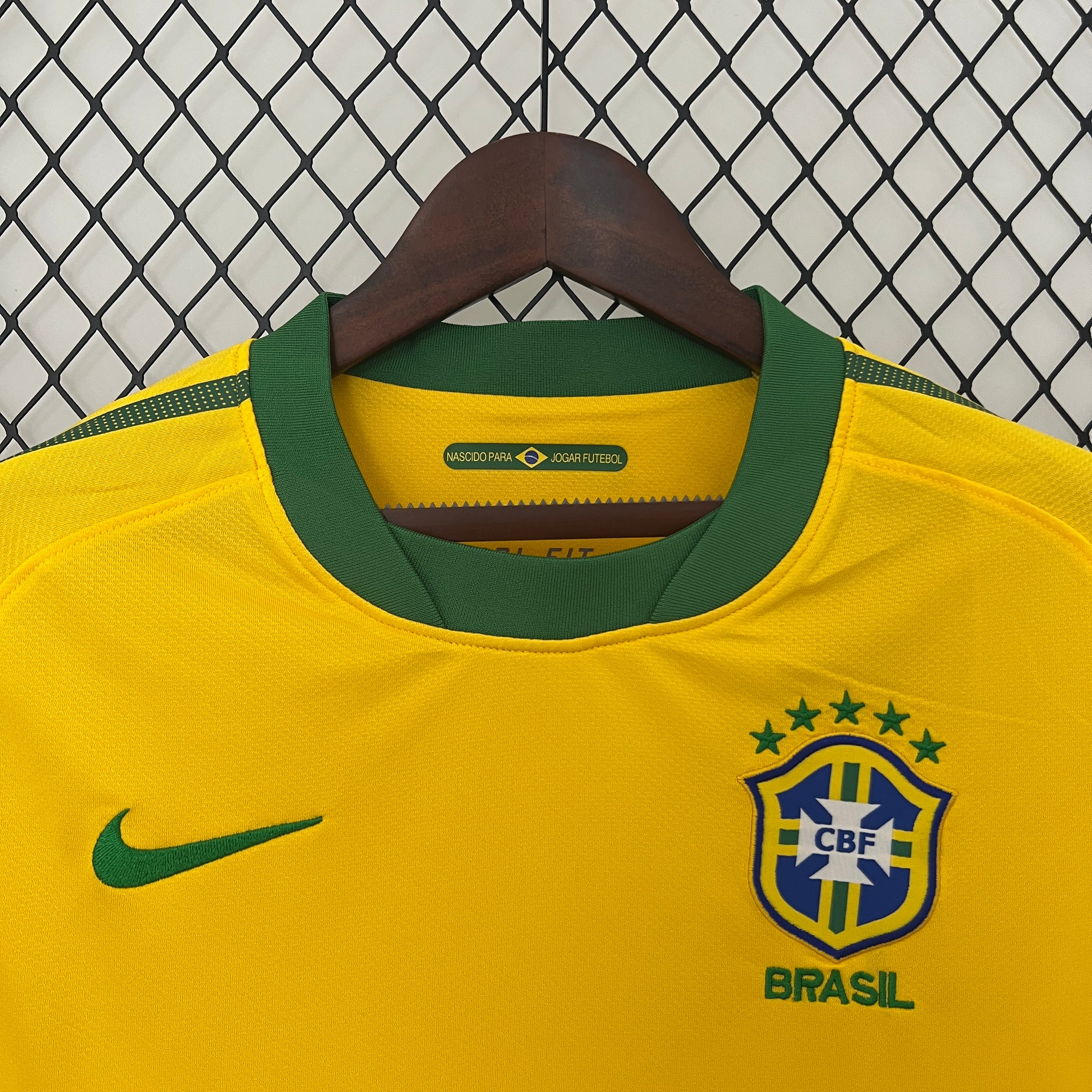 Retro Brazil 2010 Home S-XXL