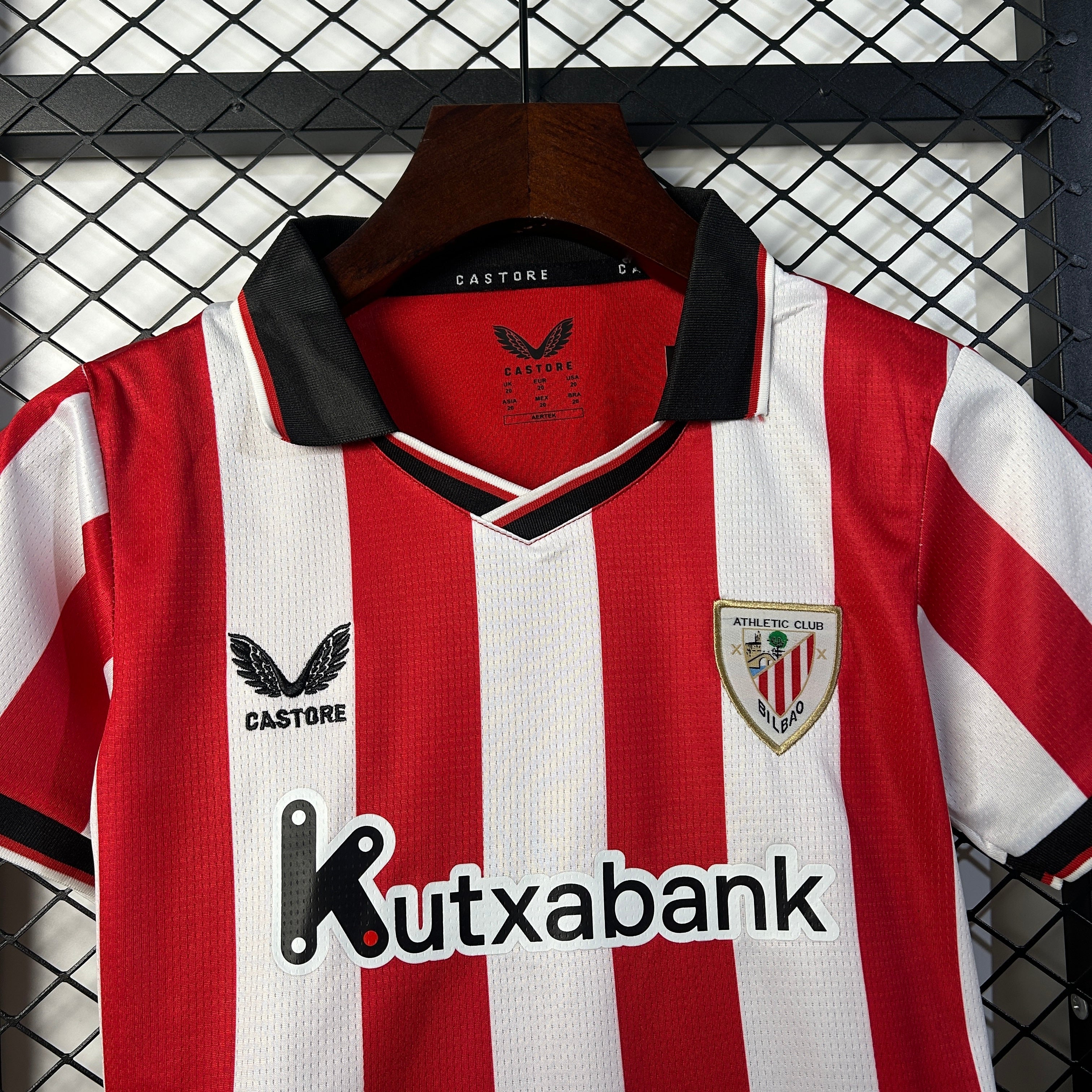 kids 25/26 Athletic Bilbao home size: 16-28