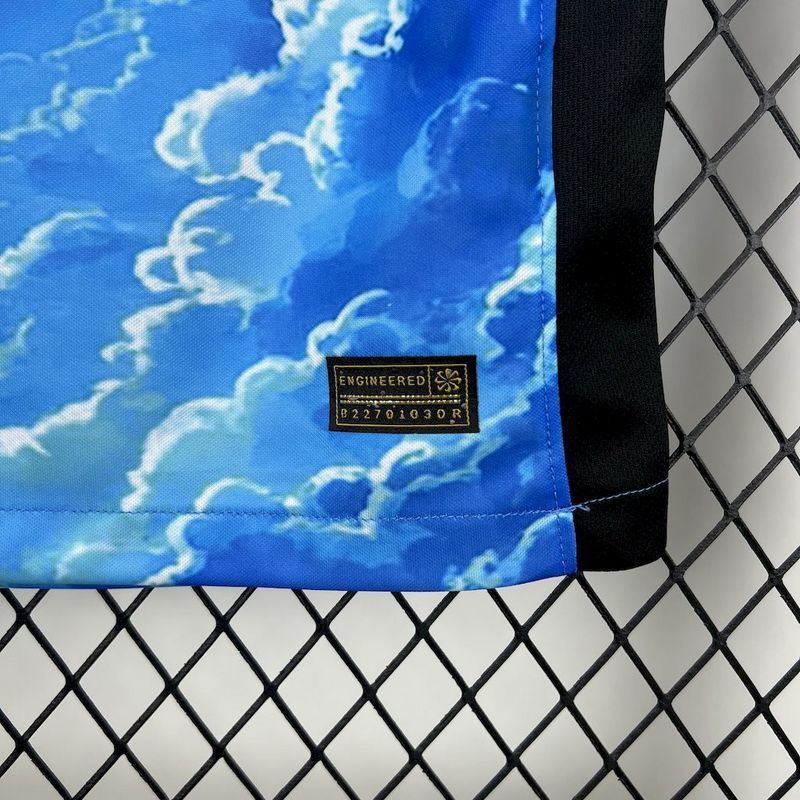 25-26 Paris Saint-Germain Blue sky and white clouds Jersey