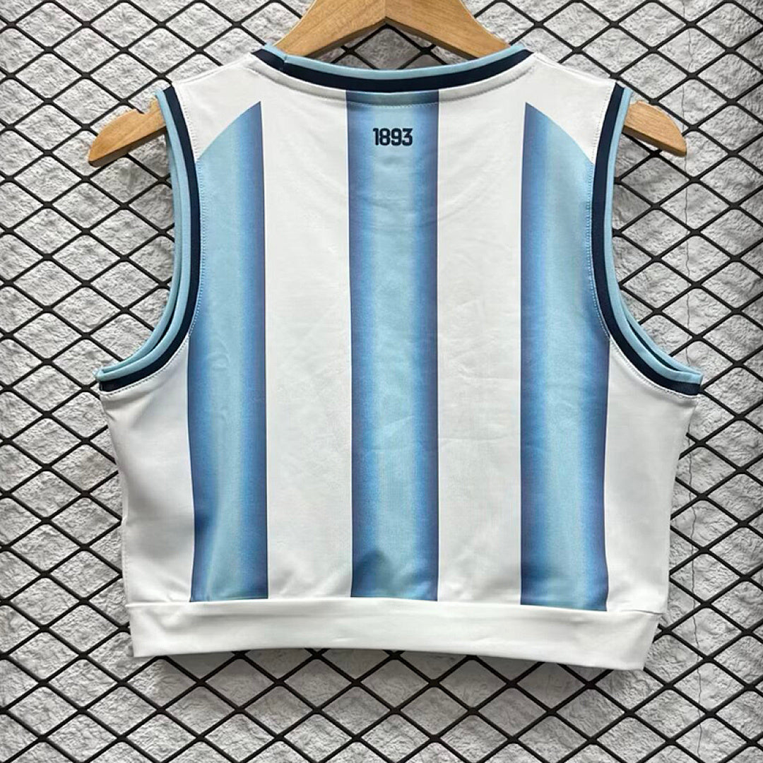Argentina 2026 World Cup Home Girl's Vest size S-XL