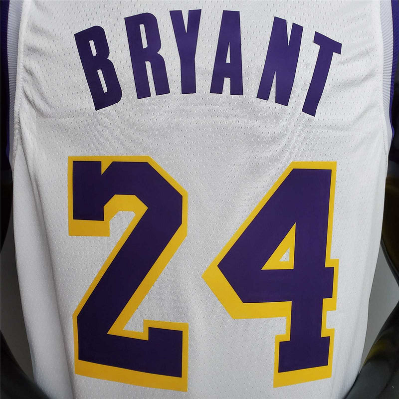 Bryant #24 Lakers white