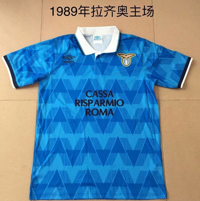 1989 Lazio home blue