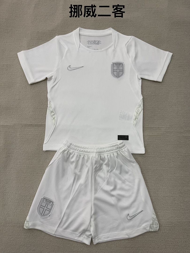 Norway 2026 World Cup Third Away Kid kit size 16-28