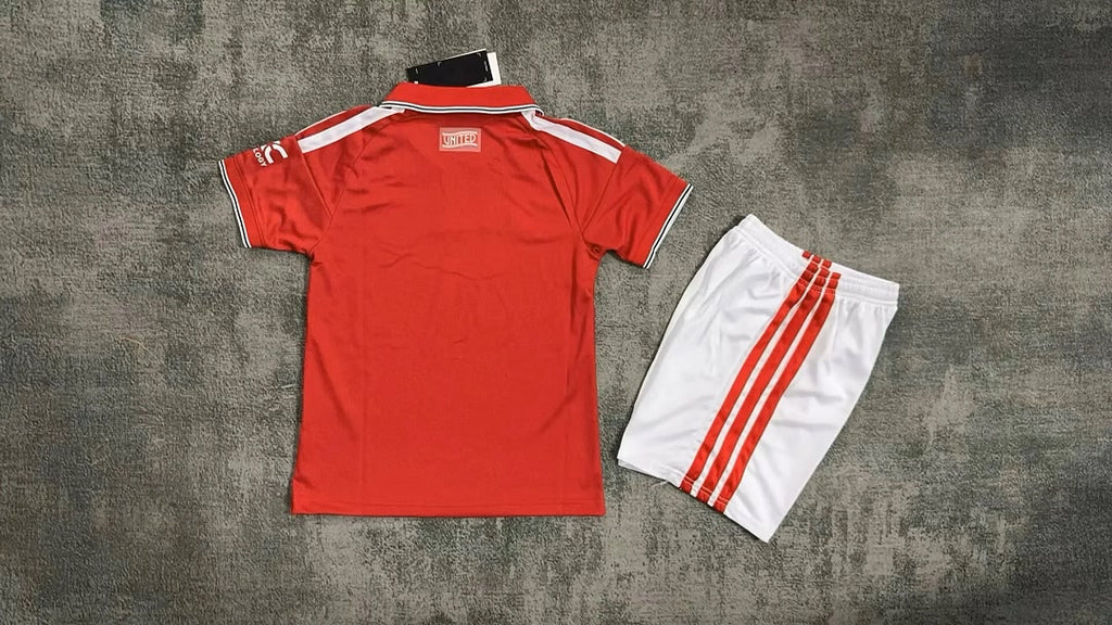 Manchester United 2026/27 Home Kid Kits 16-28