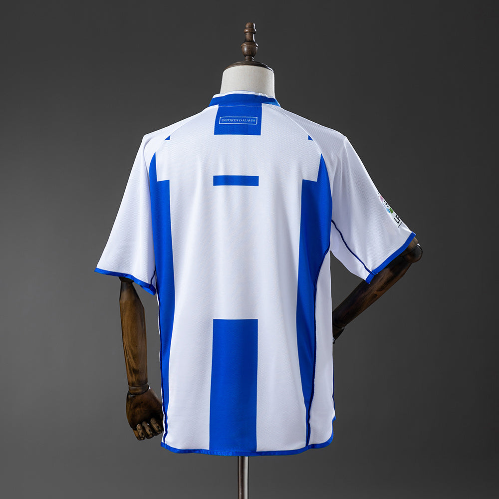 Deportivo Alavés 03/04 Home Retro Jersey S-XXL