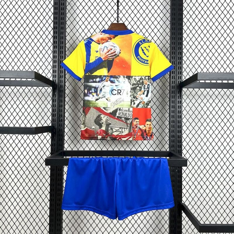 Cristiano Ronaldo 2025/26 all club mix Kids Kit