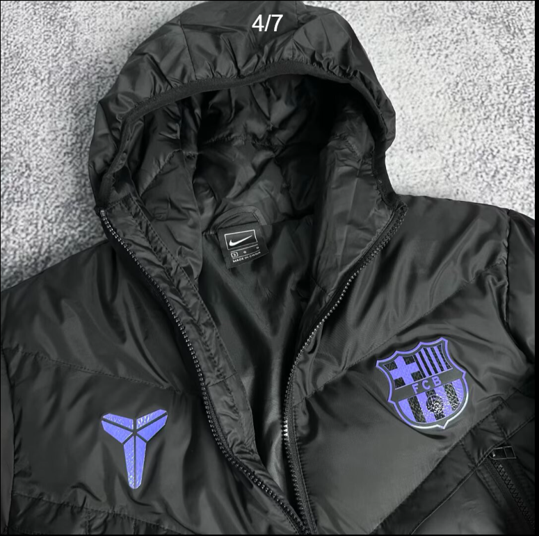 Barcelona 2025-26 Black Coat