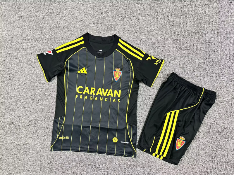 25-26 Real Zaragoza away kid kit