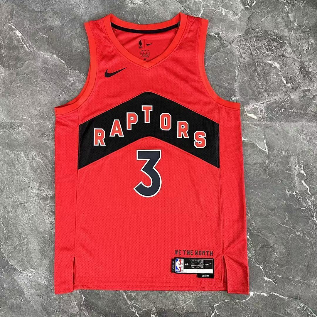 Season 2023 Toronto Raptors Red No. 3 INGRAM