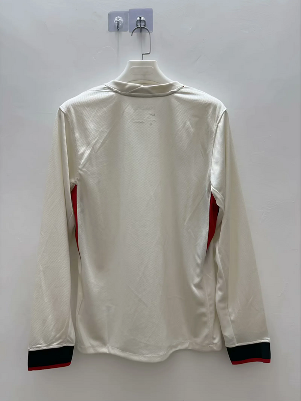 25-26 CHE away white long sleeves soccer jersey