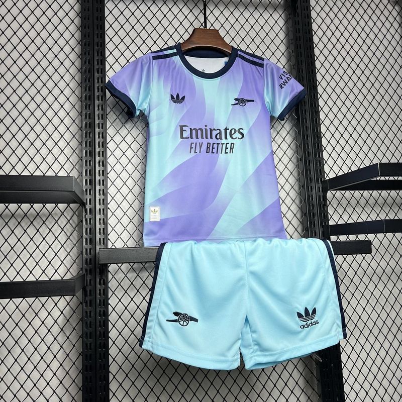 24-25 Arsenal Third Away kid kit