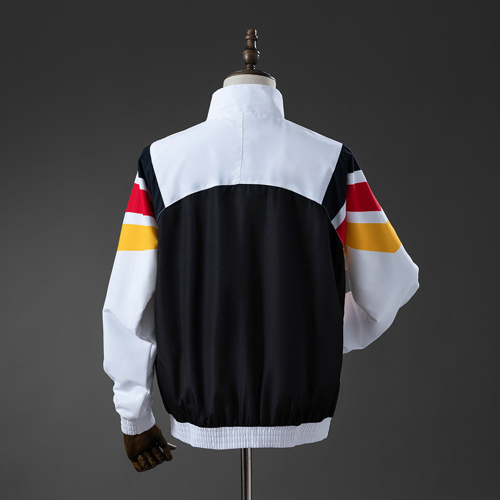 German 1996 Retro Windbreaker - White S-XXL