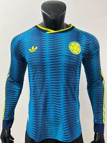 2026 Colombia Away Player version Long Sleeve S-4XL — Jsonwang 26/27