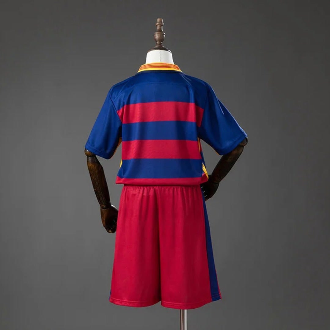 Retro Barcelona 2015/16 Home Kid Kits 16-28