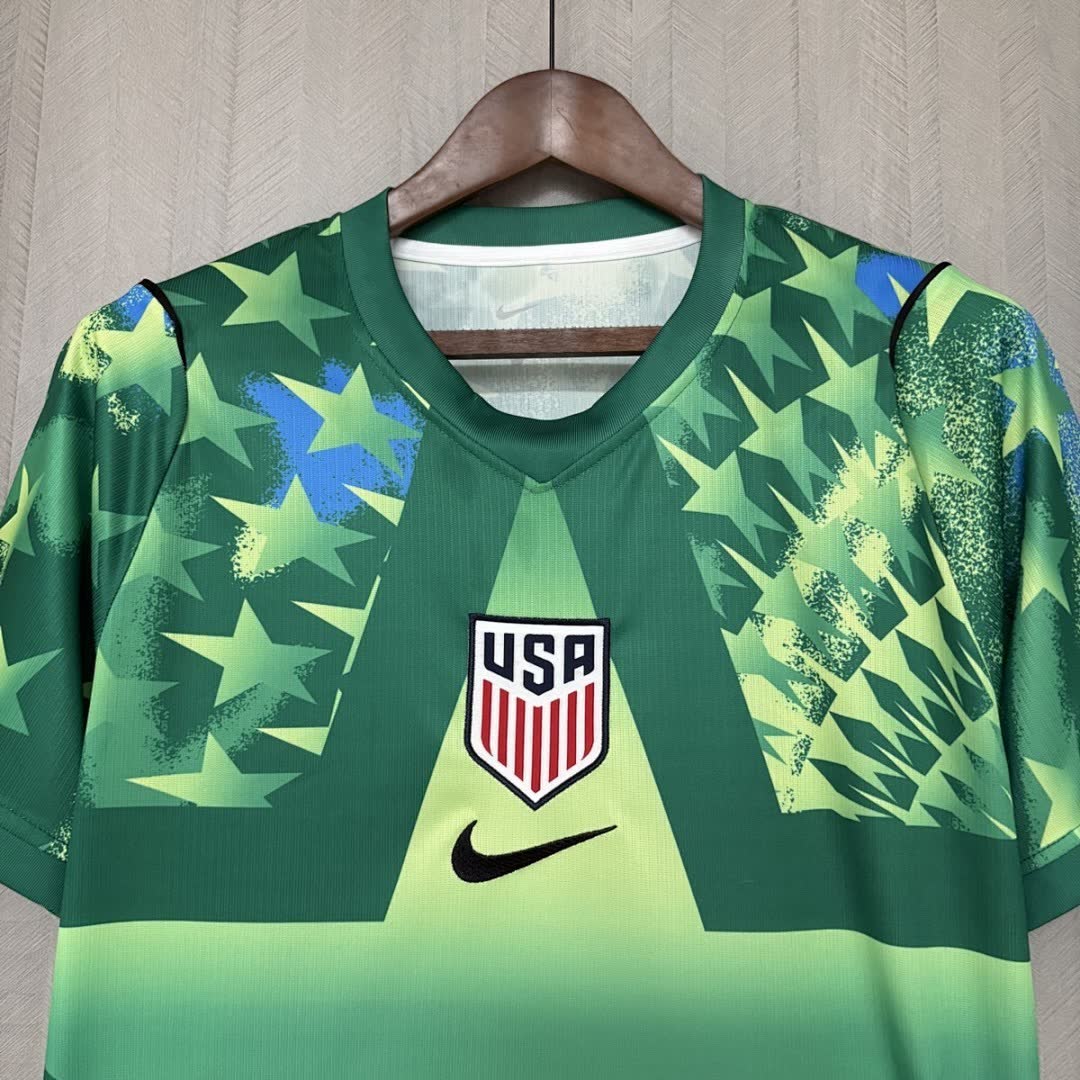 USA 2026 World Cup Goalkeeper Green Jersey S-4XL