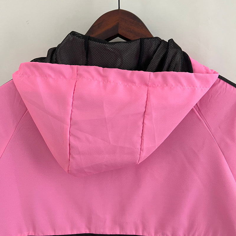 23-24 Miami Pink and Black windbreaker