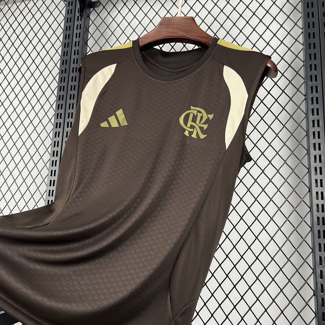 Mens Flamengo 2025/26 Pre-Match Vest Jersey