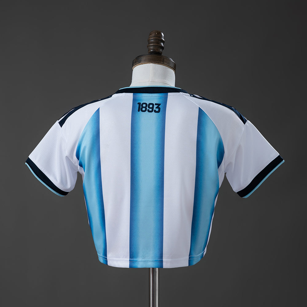 Argentina 2026 Home Women's Crop Top Style S-XXL