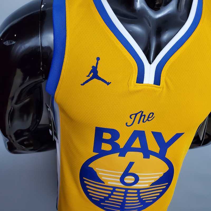 New YOUNG#6 Golden State Warriors yellow
