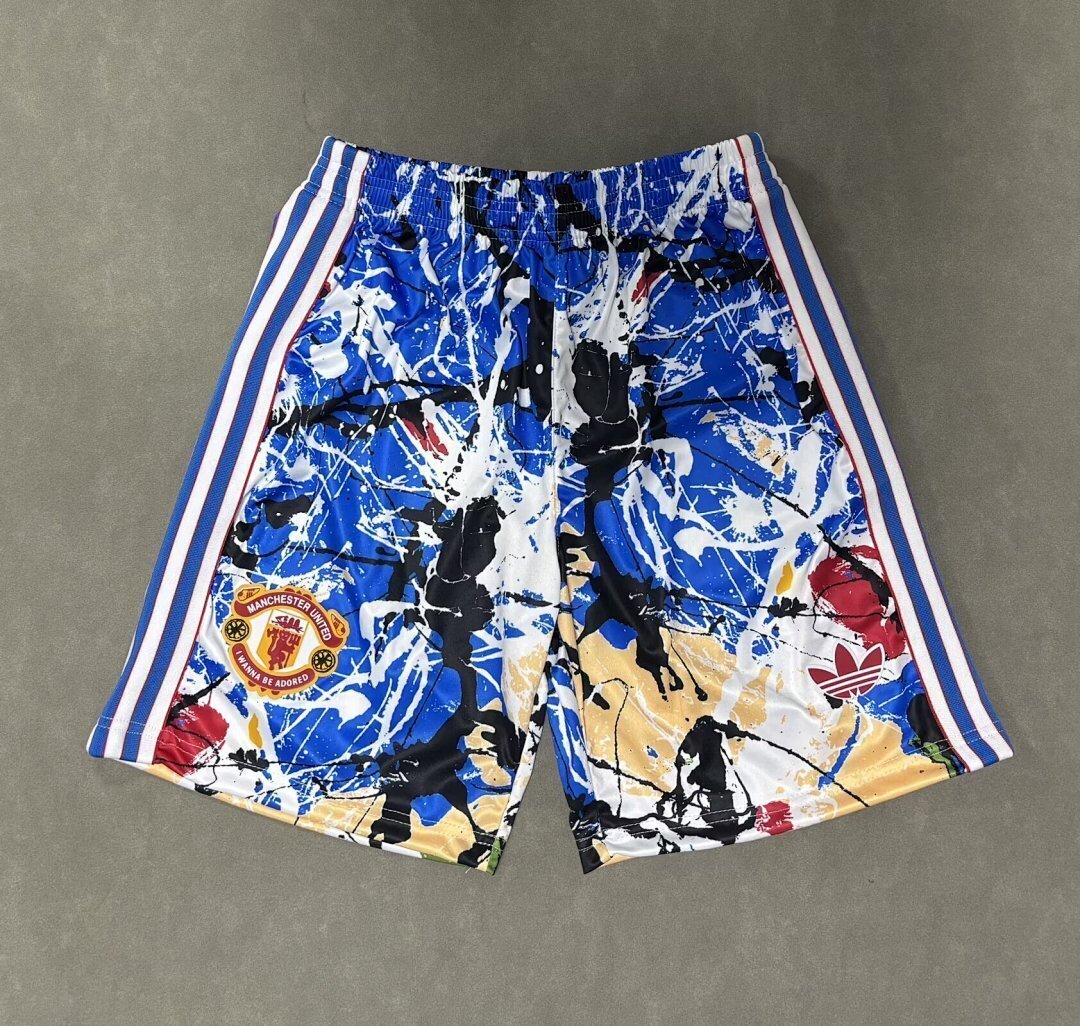 Pantalon Corto de Futbol #Manchester United 202526 CO-Branded Shorts — Zhang199