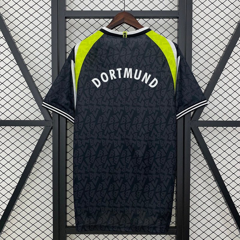 95-96 Dortmund away retro jersey