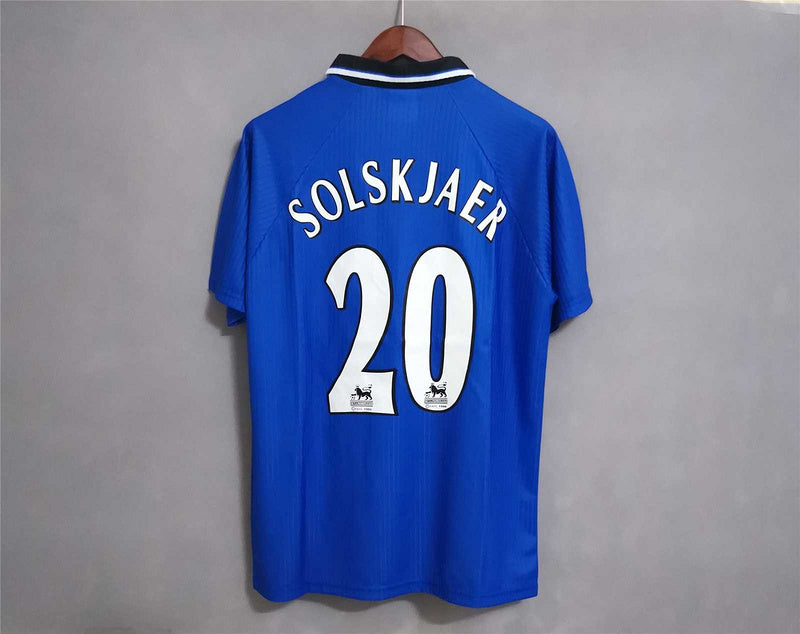 96-98 Manchester United third away blue