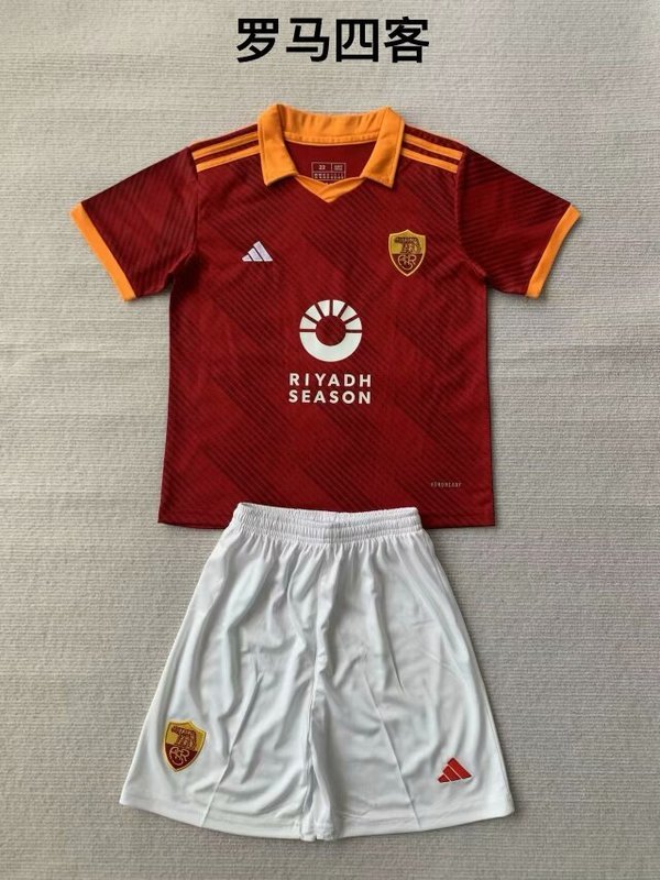 23-24 Roma 4th adult kit and kid kit