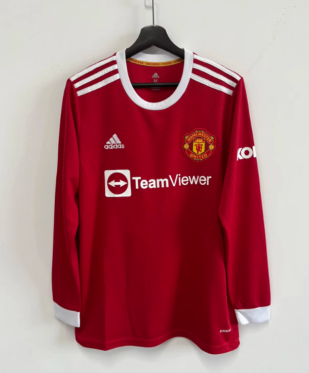 MAN U 21-22 Manga larga — Club Retro