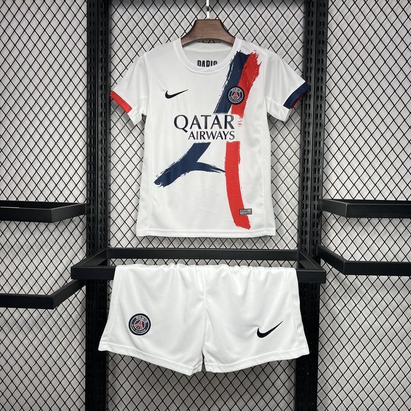 24-25 Paris Saint-Germain away kid kit