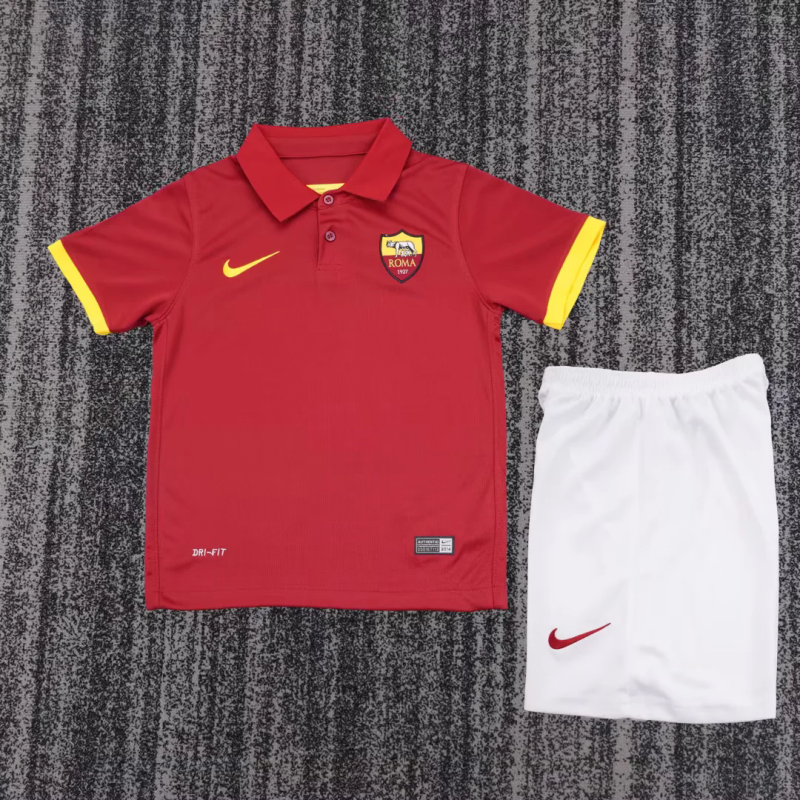 Retro Roma 2014/15 home kids size 16-28
