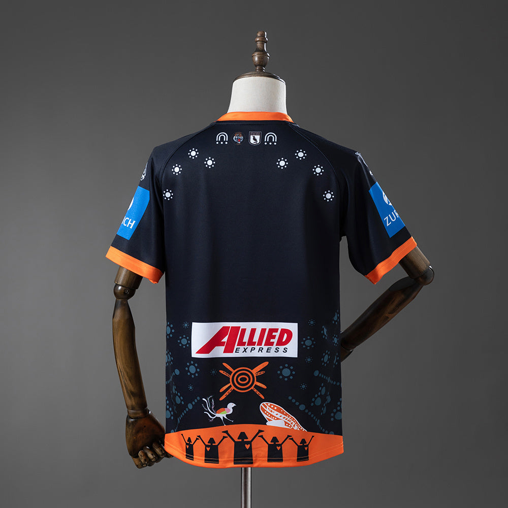 NRL West Tigers 2025 Indigenous Jersey S-5XL