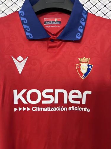 26-27 Osasuna Home S-4XL — Jsonwang 26/27