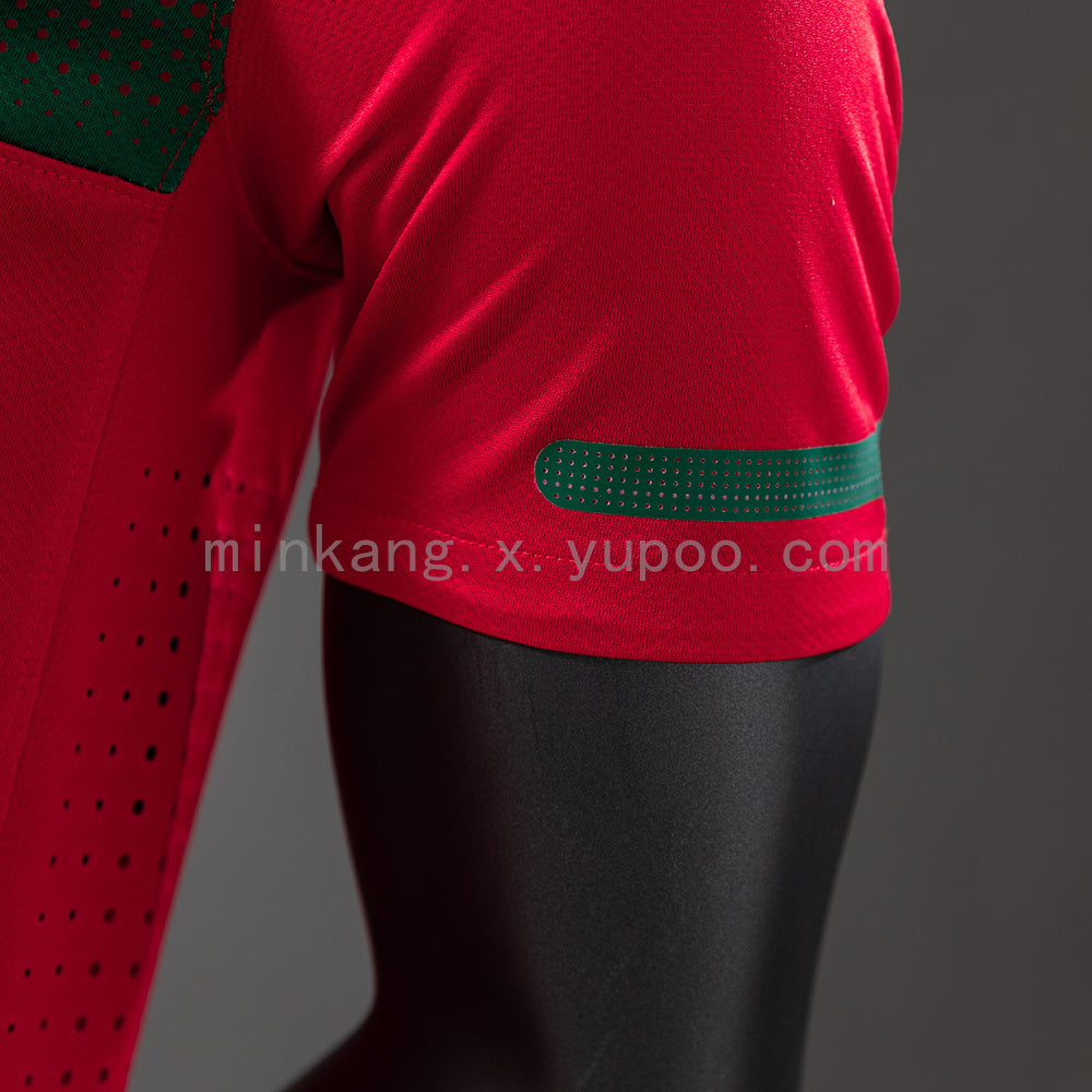 Portugal 2010 Player Version Retro Home Jersey S-3XL