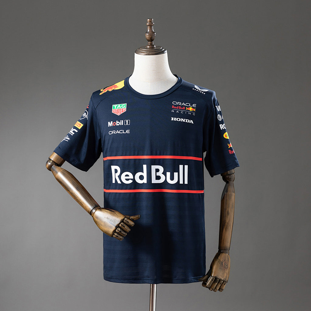 Red Bull Racing F1 T-shirt Navy Blue S-3XL