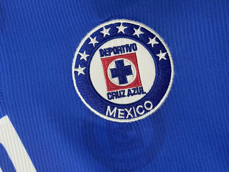 Retro 99-00 Cruz Azul home soccer jersey size S-2XL