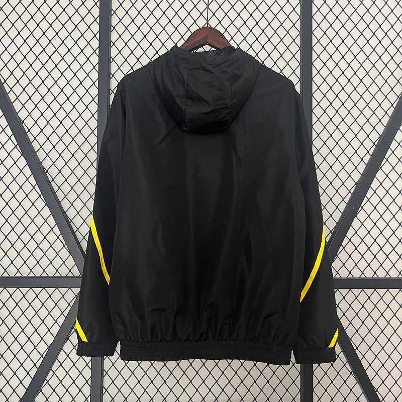 24-25 Dortmund black windbreaker