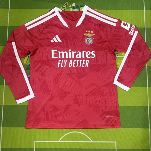 26-27 Benfica Home Long Sleeve S-4XL — Jsonwang 26/27