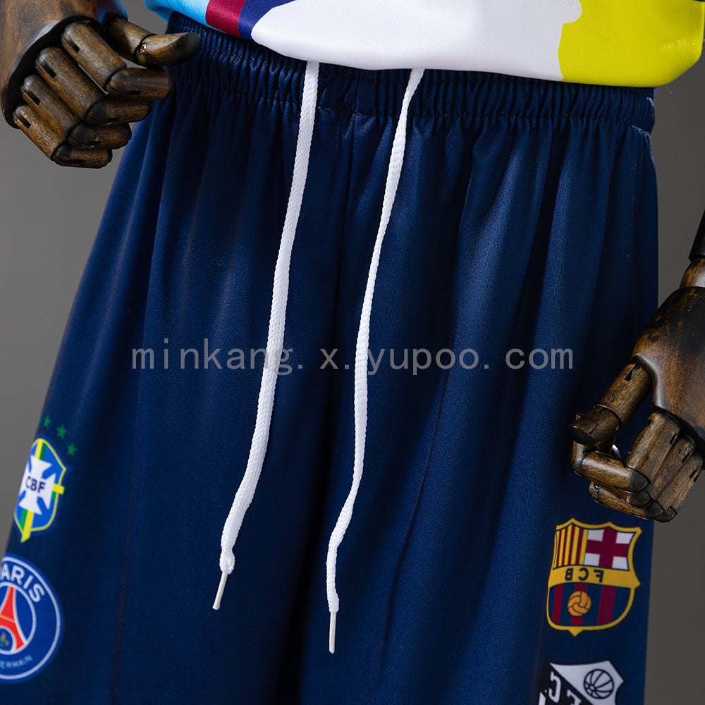 Neymar jr 25/26 Commemorative kids kit Jersey SIZE 16-28