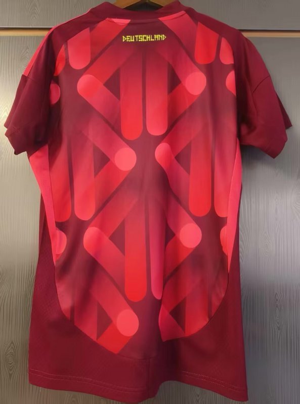 25-26 Germany away red woman jersey