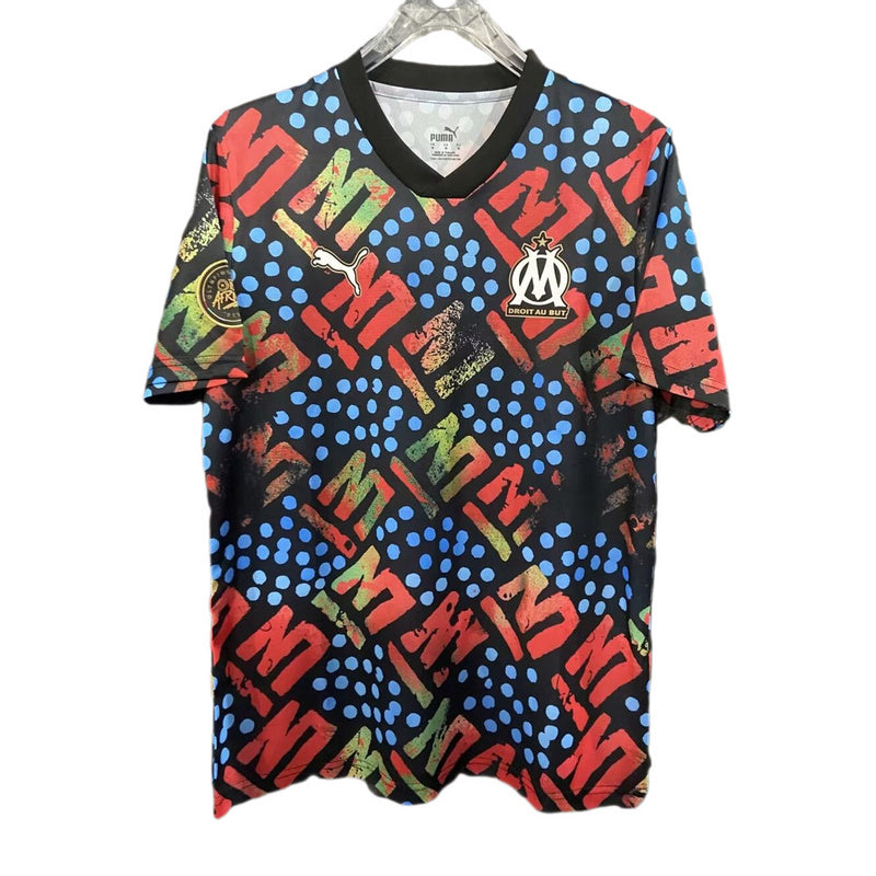 24-25 Marseille africa black jersey