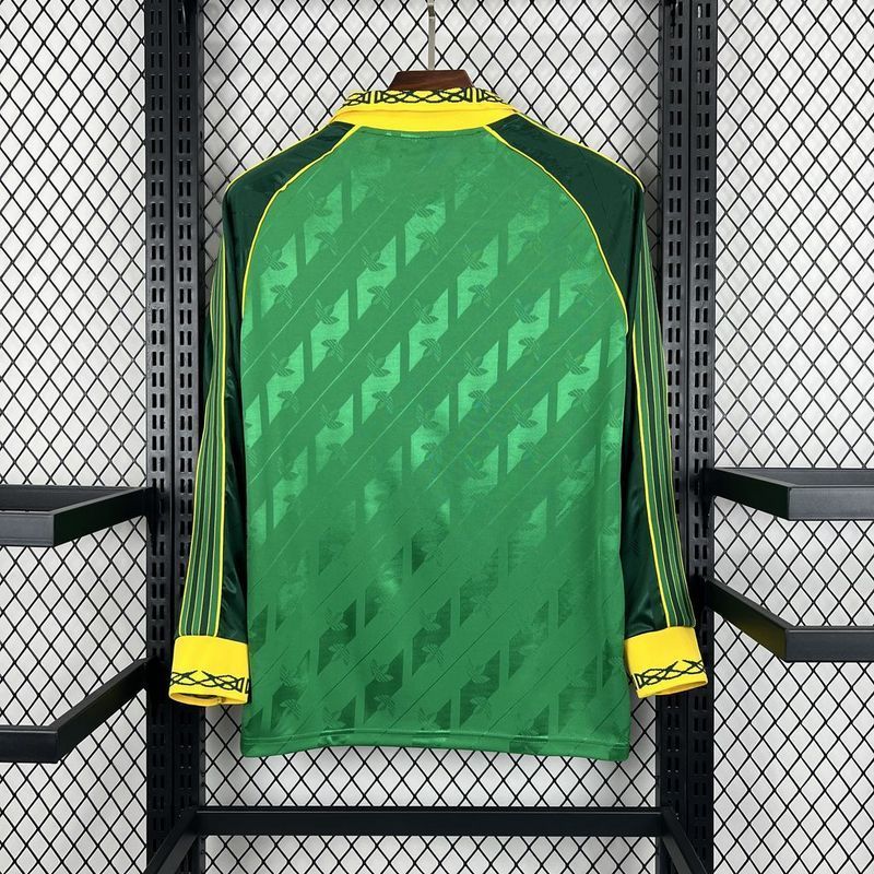 24-25 Celtic green retro long sleeve jersey